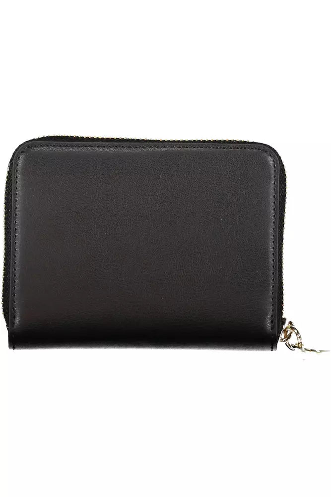 Fashionsarah.com Fashionsarah.com Tommy Hilfiger Elegant Black Polyethylene Wallet