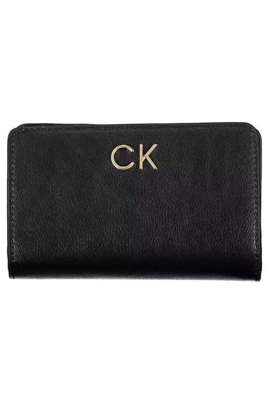 Fashionsarah.com Fashionsarah.com Calvin Klein Sleek Black RFID-Secure Wallet for Her