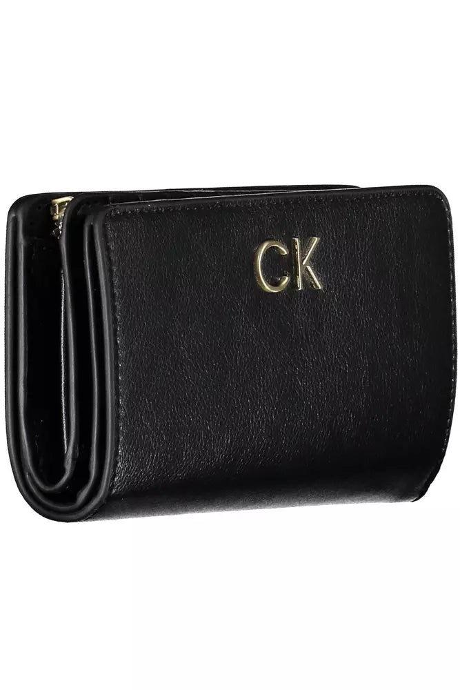 Fashionsarah.com Fashionsarah.com Calvin Klein Sleek Black RFID-Secure Wallet for Her