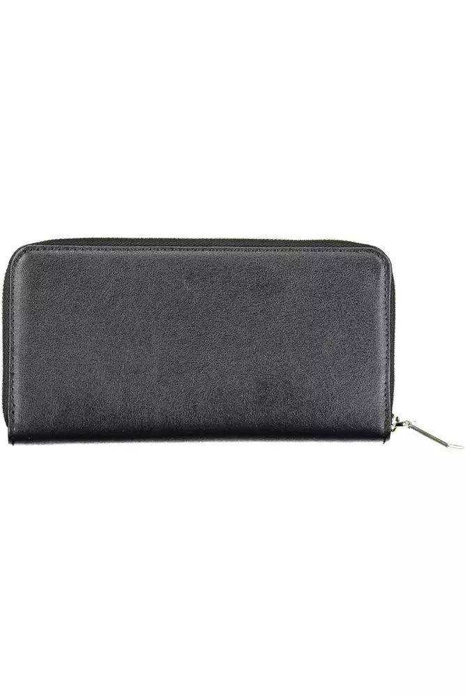 Fashionsarah.com Fashionsarah.com Calvin Klein Elegant Black Multi-Compartment Wallet