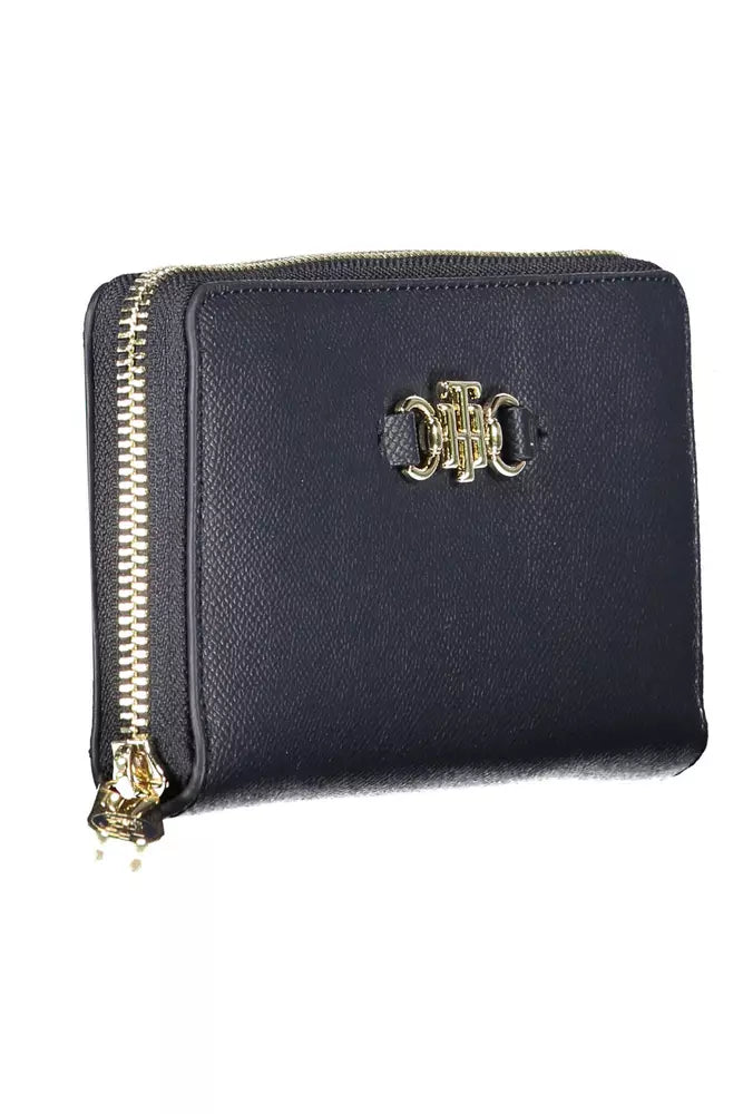 Fashionsarah.com Fashionsarah.com Tommy Hilfiger Elegant Blue Wallet with Chic Compartments