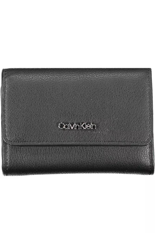 Fashionsarah.com Fashionsarah.com Calvin Klein Elegant Black Polyethylene Wallet with RFID Lock