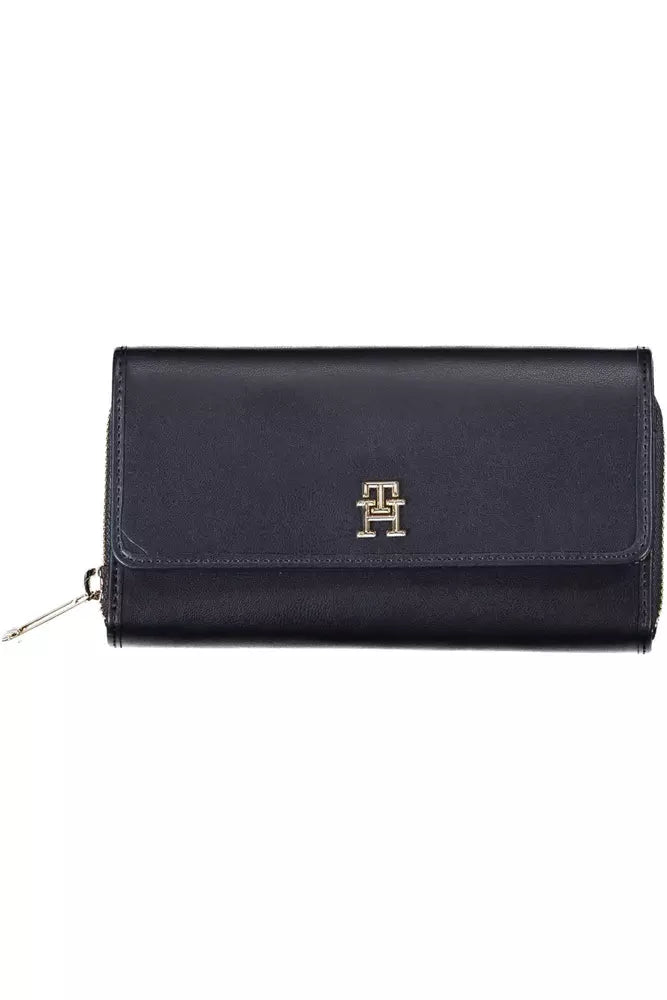 Fashionsarah.com Fashionsarah.com Tommy Hilfiger Elegant Blue Wallet with Ample Space