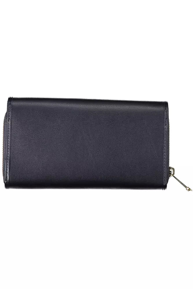 Fashionsarah.com Fashionsarah.com Tommy Hilfiger Elegant Blue Wallet with Ample Space