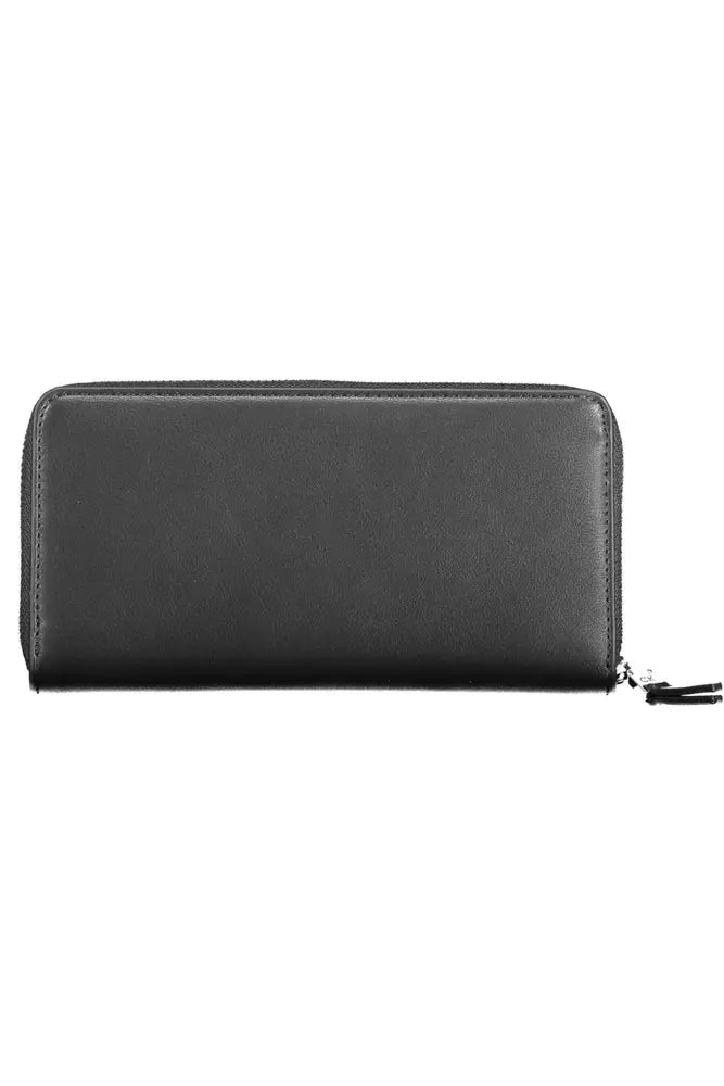 Fashionsarah.com Fashionsarah.com Calvin Klein Elegant Black Wallet with RFID Block & Coin Purse