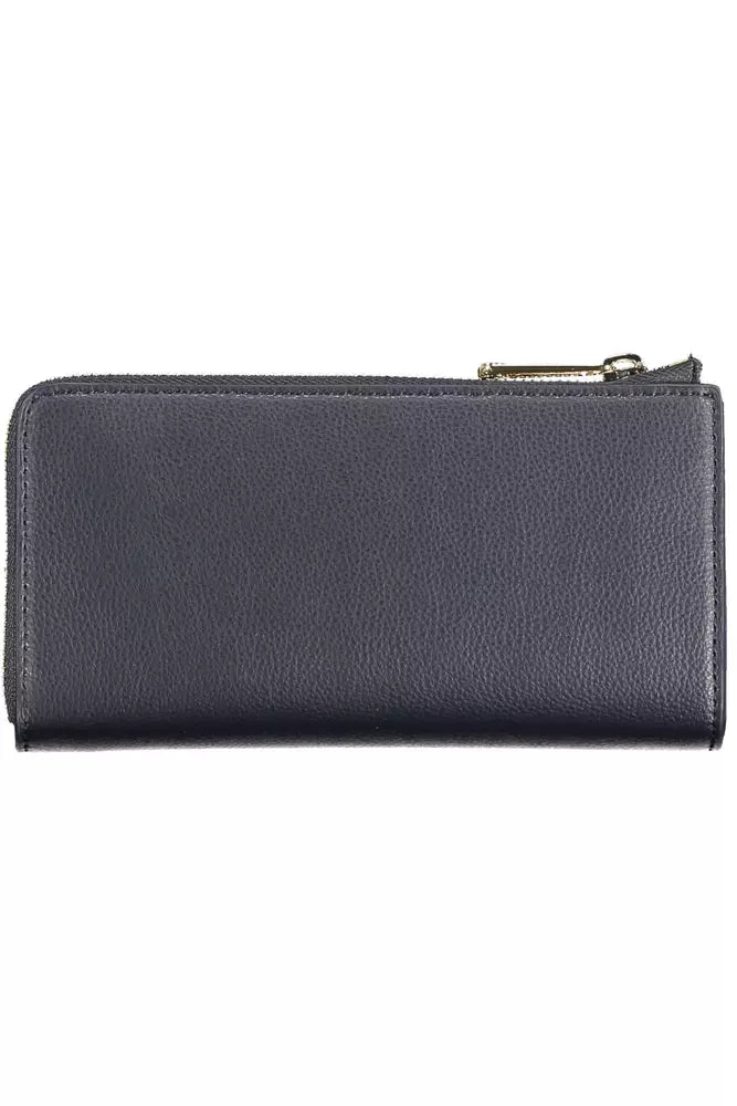 Fashionsarah.com Fashionsarah.com Tommy Hilfiger Chic Blue Polyethylene Wallet with Logo