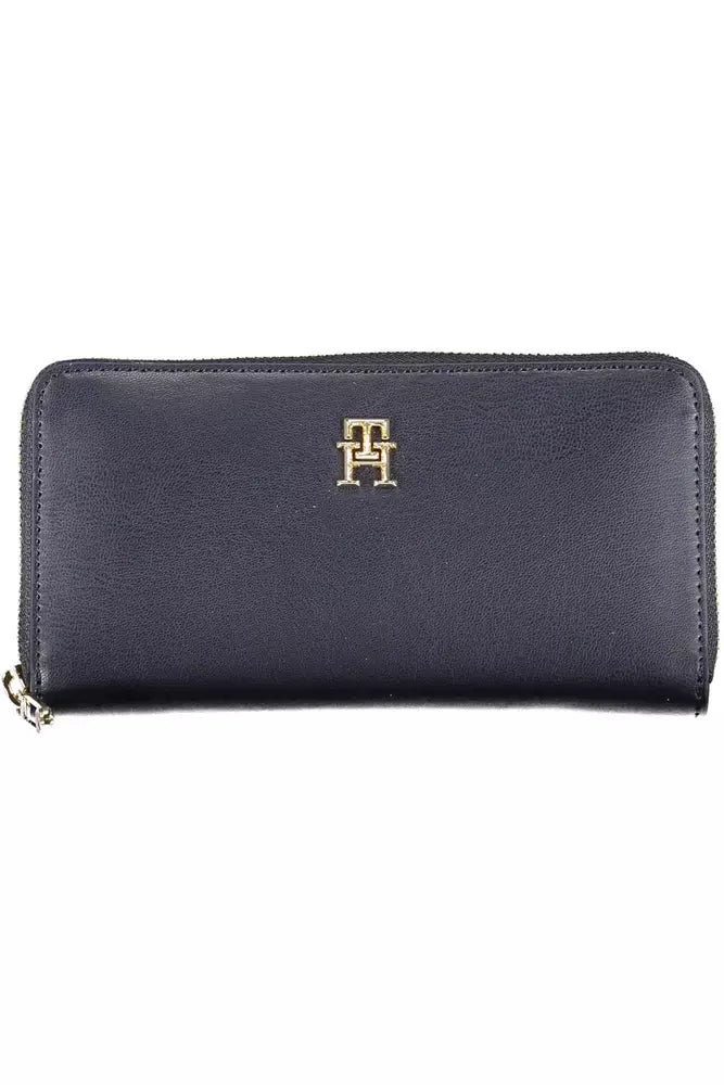 Fashionsarah.com Fashionsarah.com Tommy Hilfiger Sleek Sapphire Wallet with Ample Storage