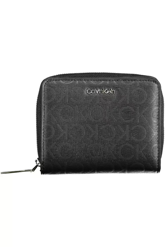 Fashionsarah.com Fashionsarah.com Calvin Klein Elegant Black Wallet with RFID Block & Coin Purse