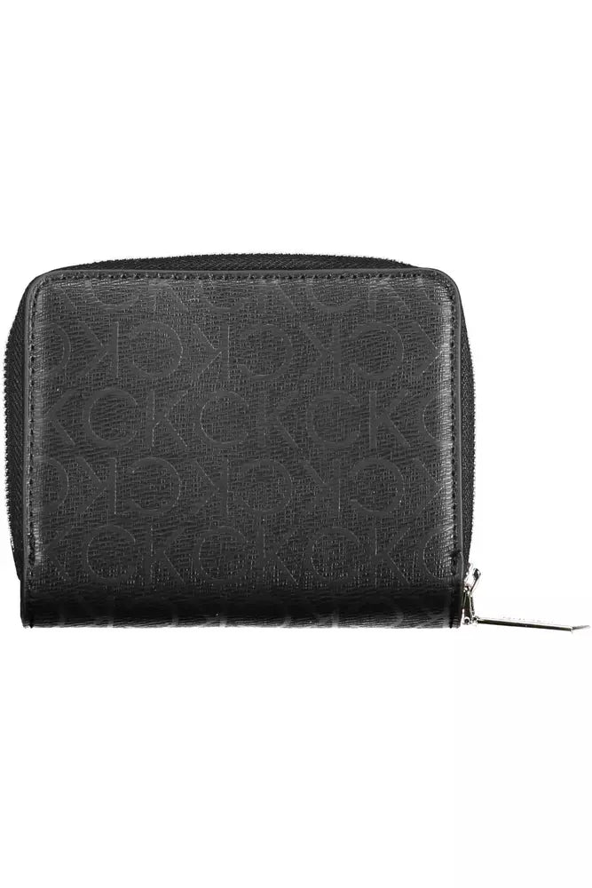 Fashionsarah.com Fashionsarah.com Calvin Klein Elegant Black Wallet with RFID Block & Coin Purse