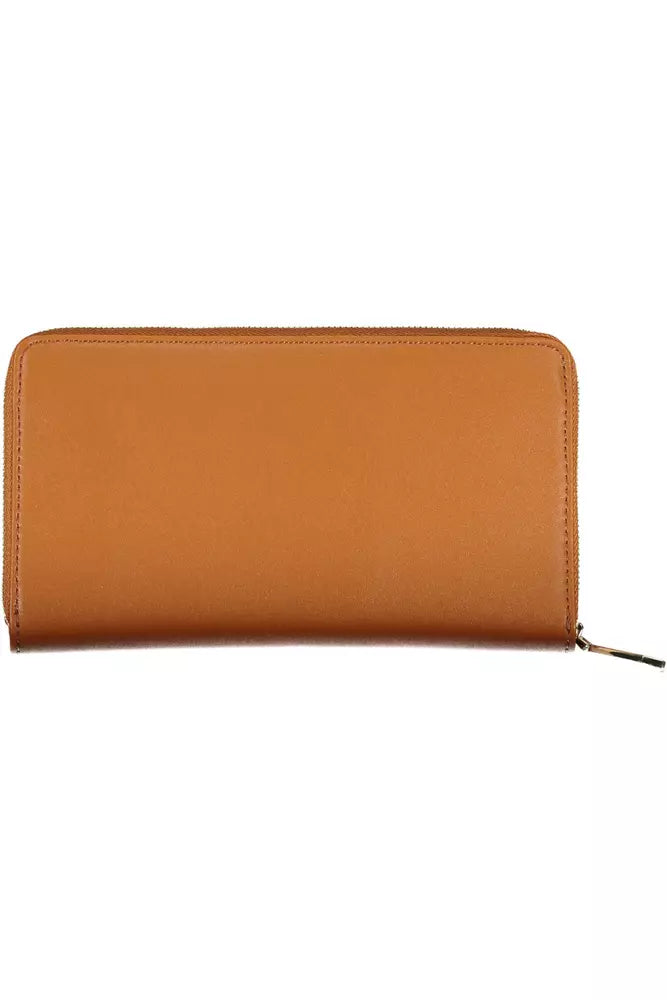 Fashionsarah.com Fashionsarah.com Calvin Klein Elegant Brown Polyethylene Wallet with RFID Lock