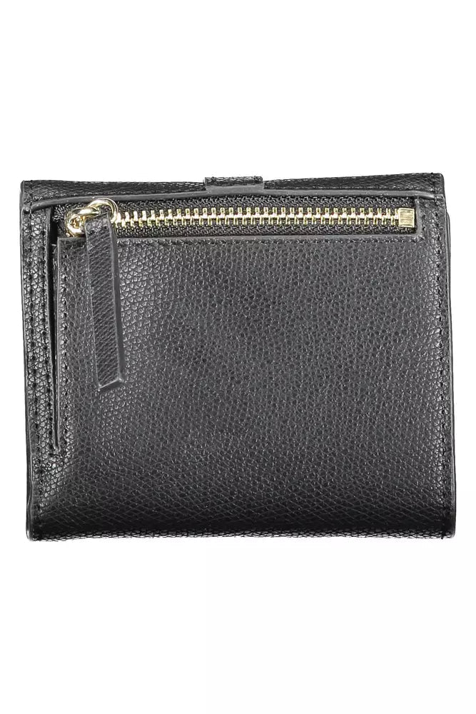 Fashionsarah.com Fashionsarah.com Tommy Hilfiger Sleek Black Multi-Compartment Wallet