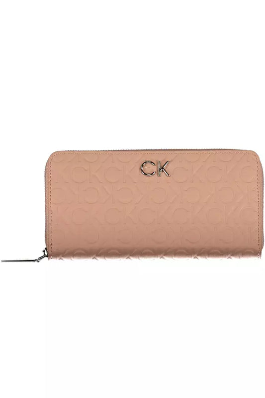 Fashionsarah.com Fashionsarah.com Calvin Klein Chic Pink RFID Wallet with Multiple Compartments