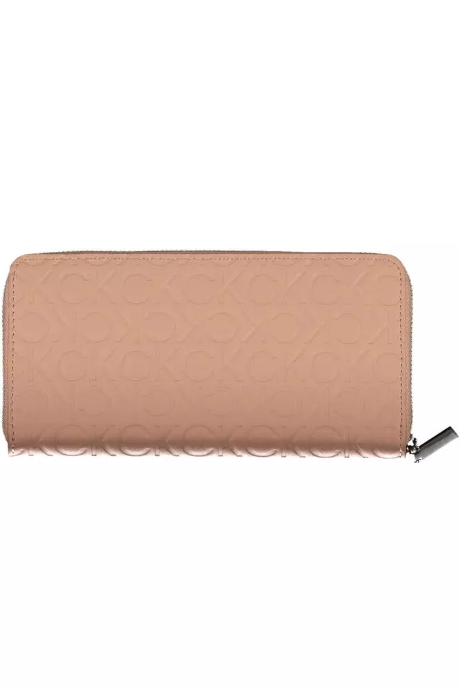 Fashionsarah.com Fashionsarah.com Calvin Klein Chic Pink RFID Wallet with Multiple Compartments