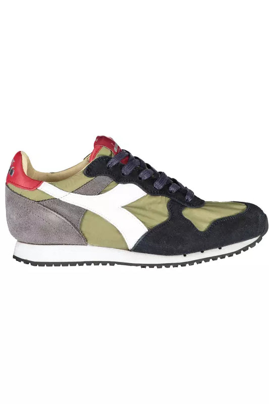 Diadora Green Leather Women Sneaker | Fashionsarah.com