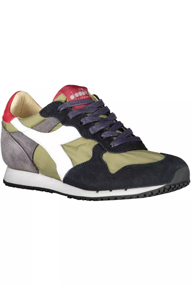 Diadora Green Leather Women Sneaker | Fashionsarah.com