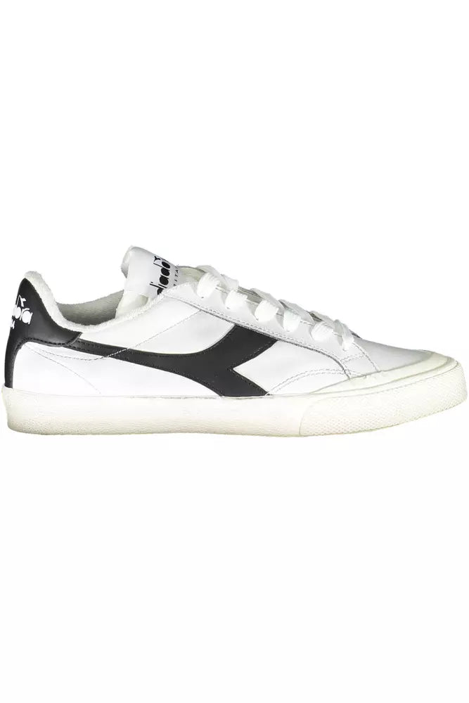 Diadora Sporty Lace-Up Sneakers with Contrast Accents | Fashionsarah.com