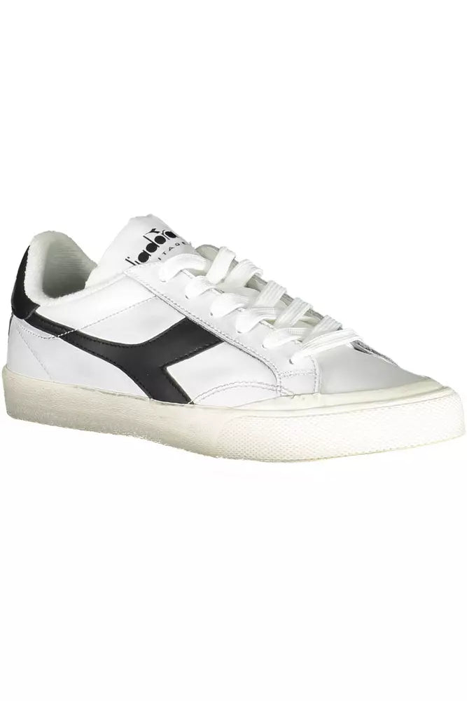 Diadora Sporty Lace-Up Sneakers with Contrast Accents | Fashionsarah.com