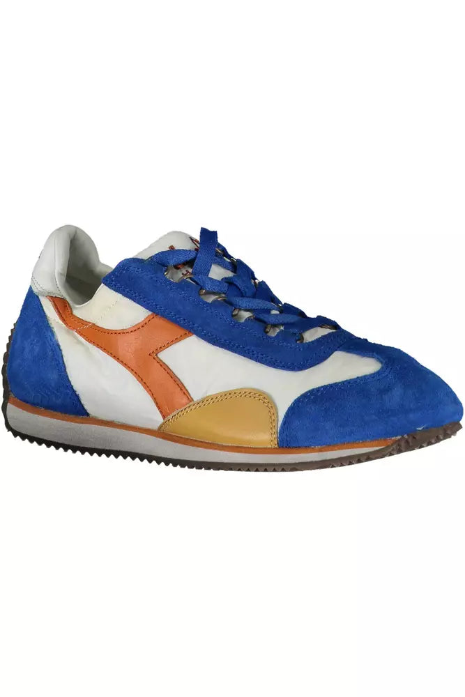 Diadora Chic Contrasting Lace-Up Sneakers | Fashionsarah.com