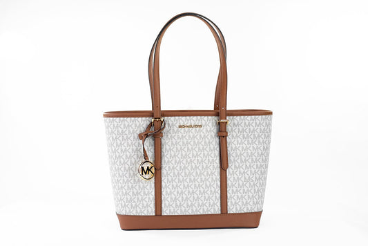 Michael Kors Small Vanilla Shoulder Tote Bag | Fashionsarah.com