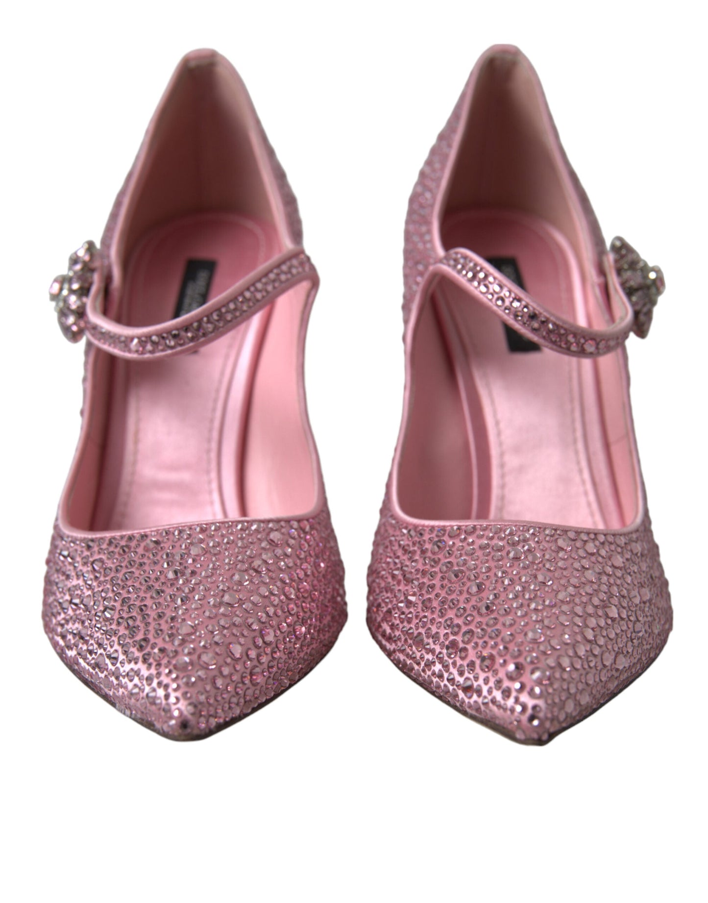 Dolce & Gabbana Enchanting Pink Crystal Pumps | Fashionsarah.com