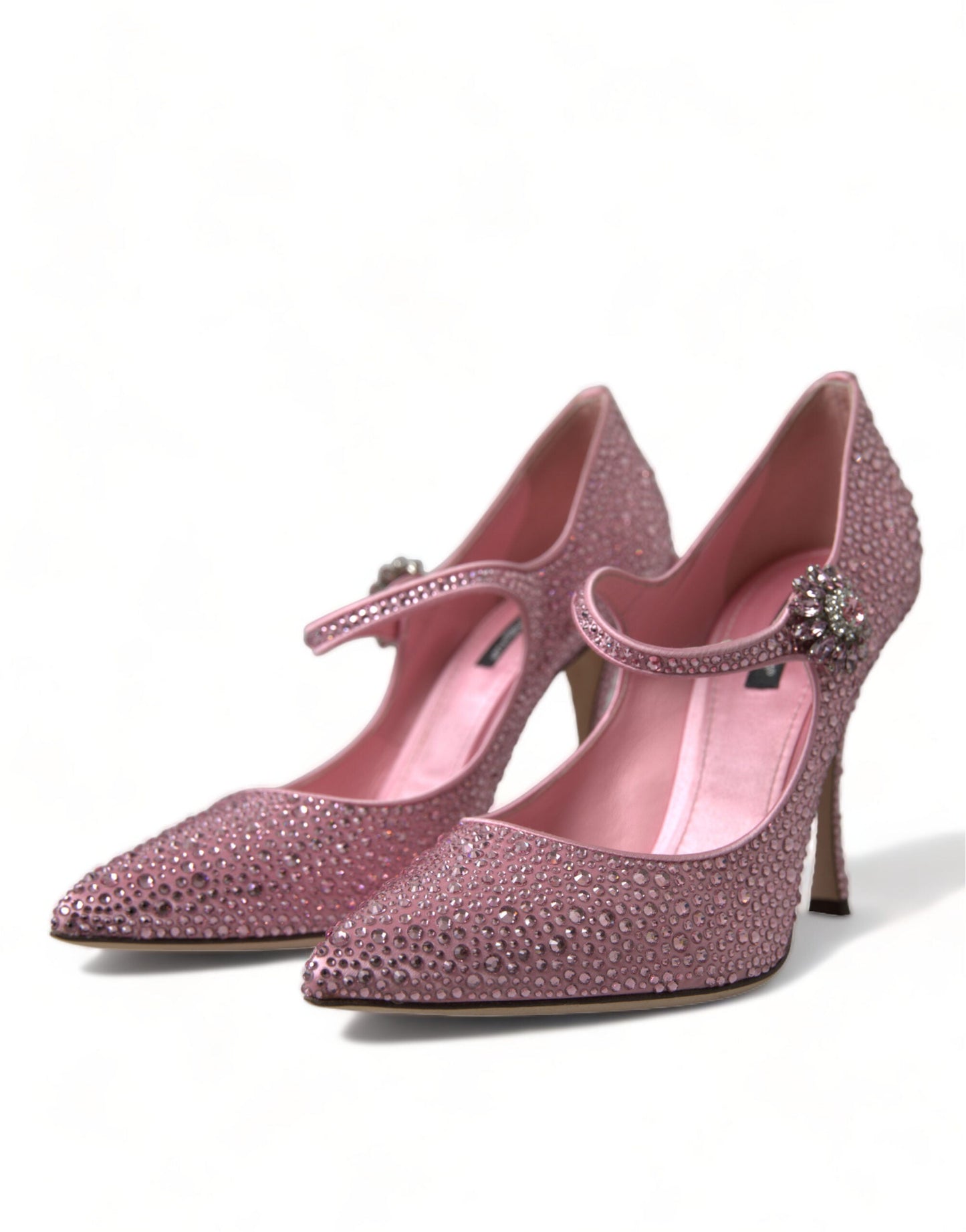 Dolce & Gabbana Enchanting Pink Crystal Pumps | Fashionsarah.com