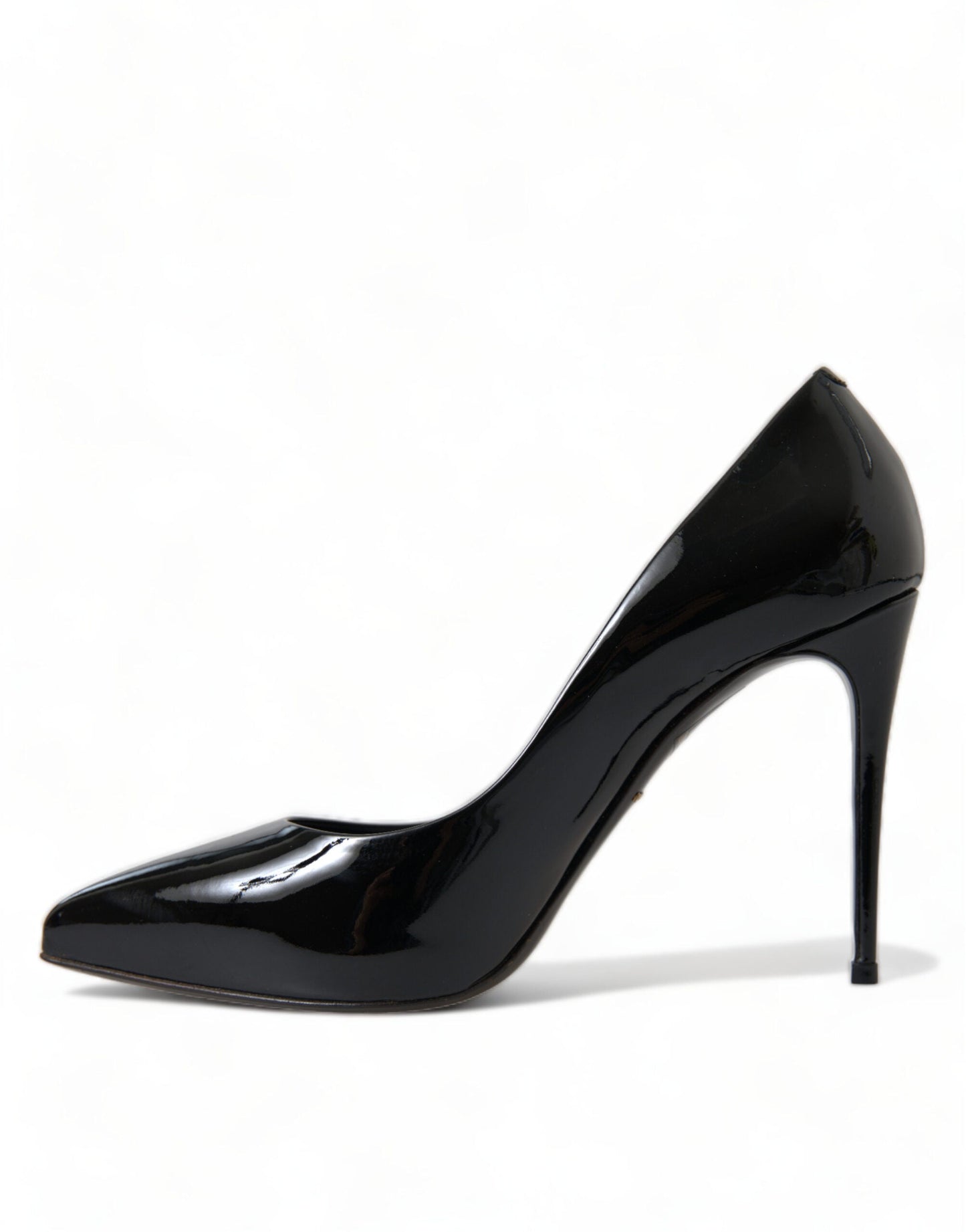 Dolce & Gabbana Black Patent Leather Pumps Heels Shoes | Fashionsarah.com