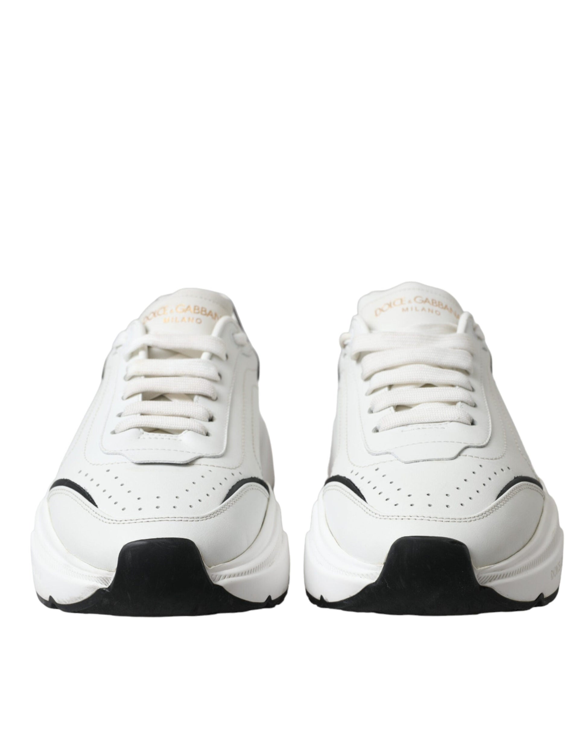 Dolce & Gabbana White Black Women Sneakers | Fashionsarah.com