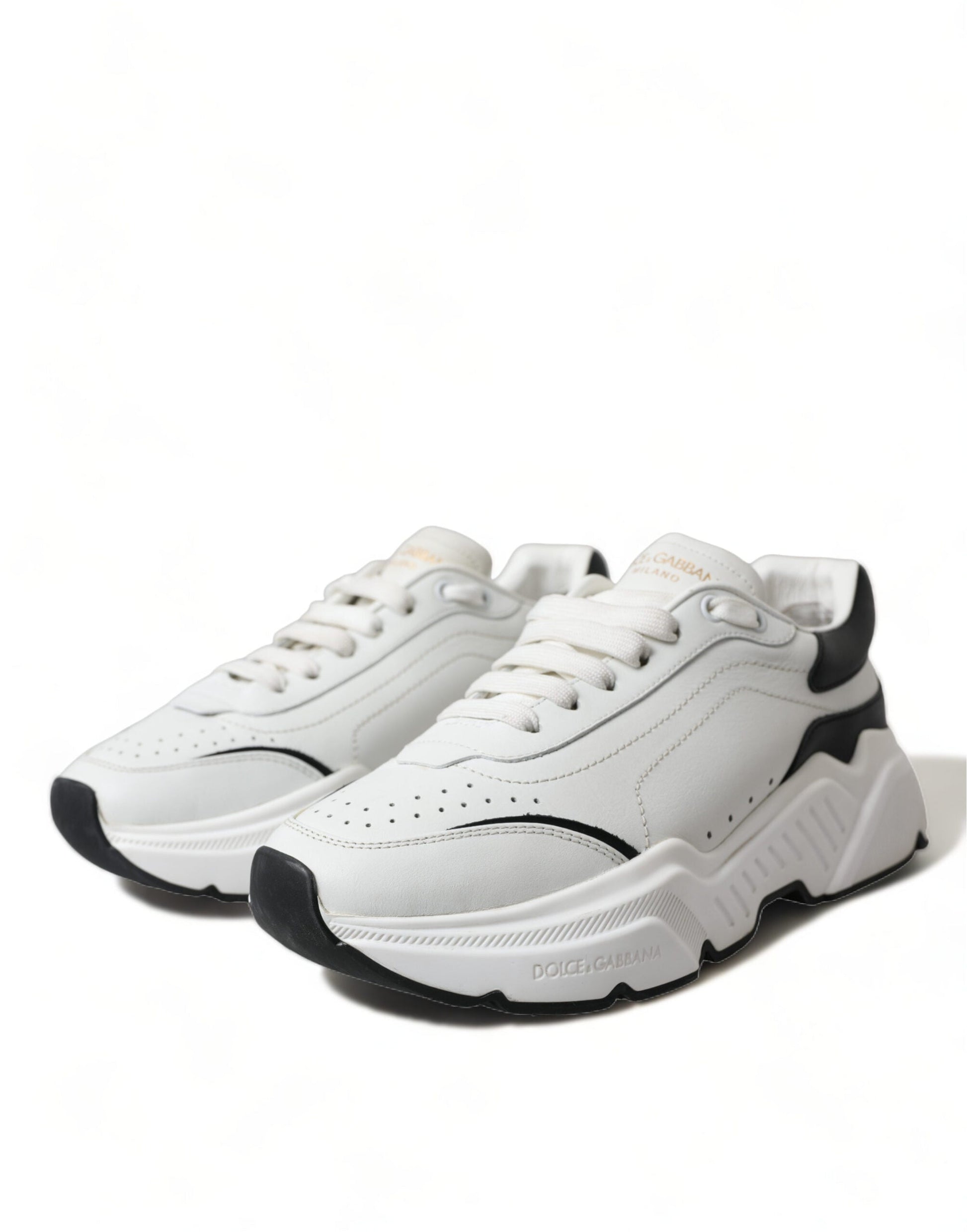 Dolce & Gabbana White Black Women Sneakers | Fashionsarah.com