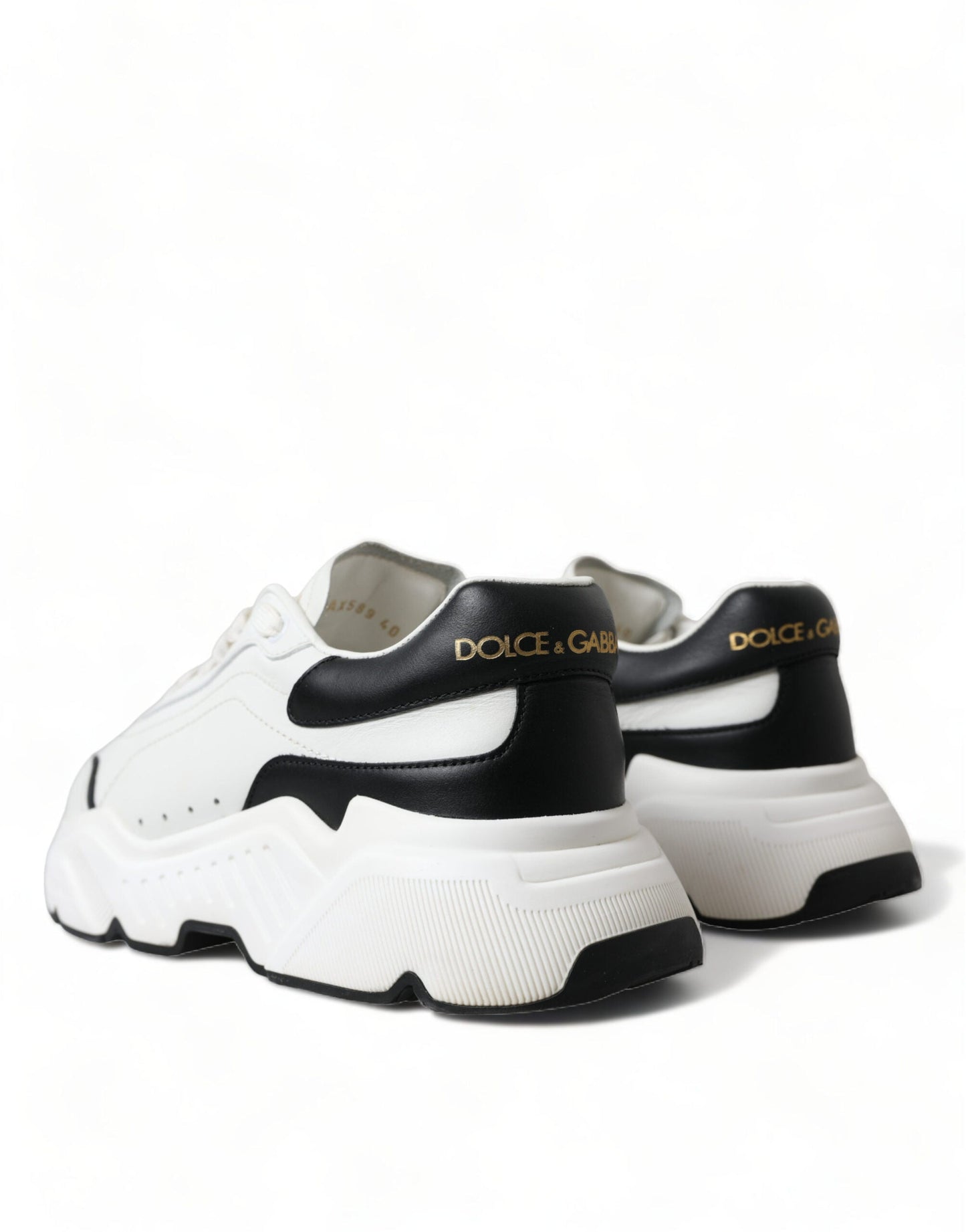 Dolce & Gabbana White Black Women Sneakers | Fashionsarah.com