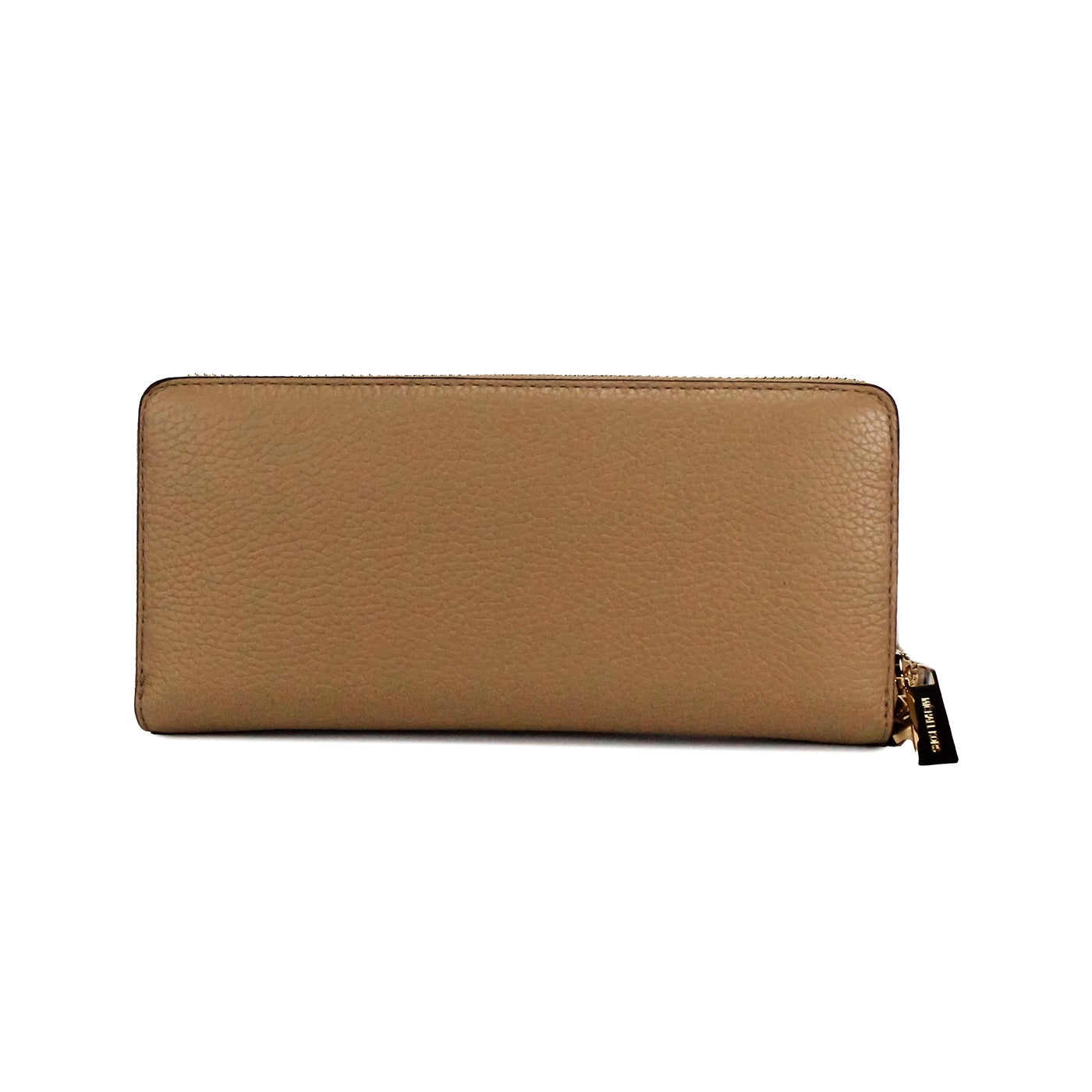 Michael Kors Jet Set Travel Large Camel Leather Continental Wristlet Wallet | Fashionsarah.com