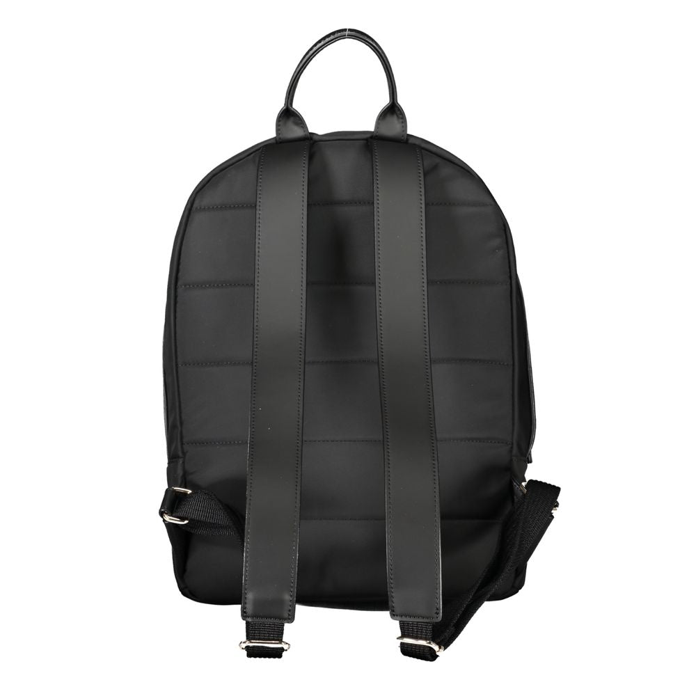 Tommy Hilfiger Chic Black Designer Backpack with Logo Detail | Fashionsarah.com