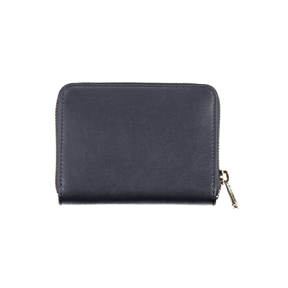 Fashionsarah.com Fashionsarah.com Tommy Hilfiger Elegant Blue Polyethylene Wallet for Women