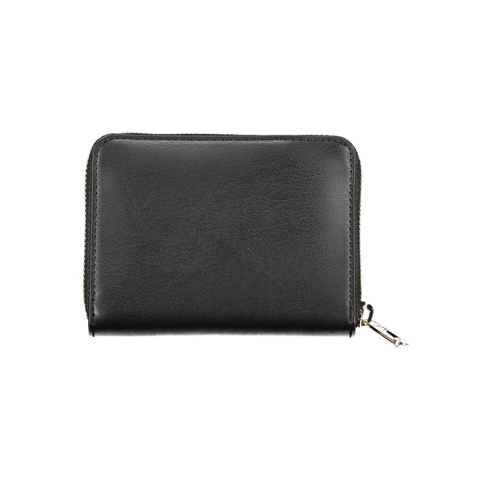 Fashionsarah.com Fashionsarah.com Tommy Hilfiger Chic Black Polyethylene Spacious Wallet