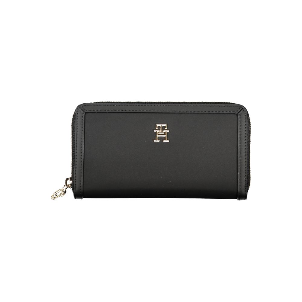 Fashionsarah.com Fashionsarah.com Tommy Hilfiger Chic Black Multi-Compartment Wallet