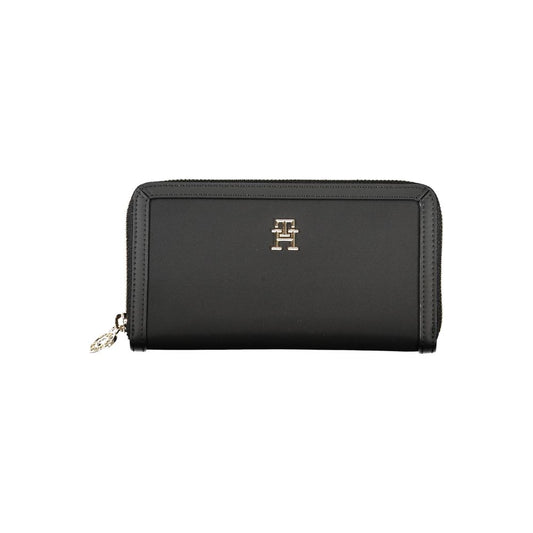 Fashionsarah.com Fashionsarah.com Tommy Hilfiger Chic Black Multi-Compartment Wallet