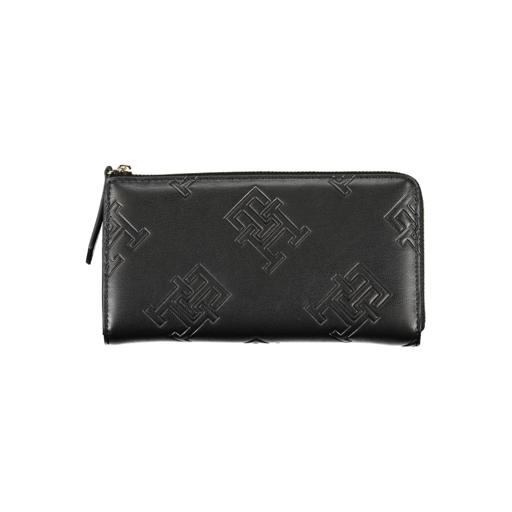 Fashionsarah.com Fashionsarah.com Tommy Hilfiger Elegant Zip Wallet with Contrasting Accents