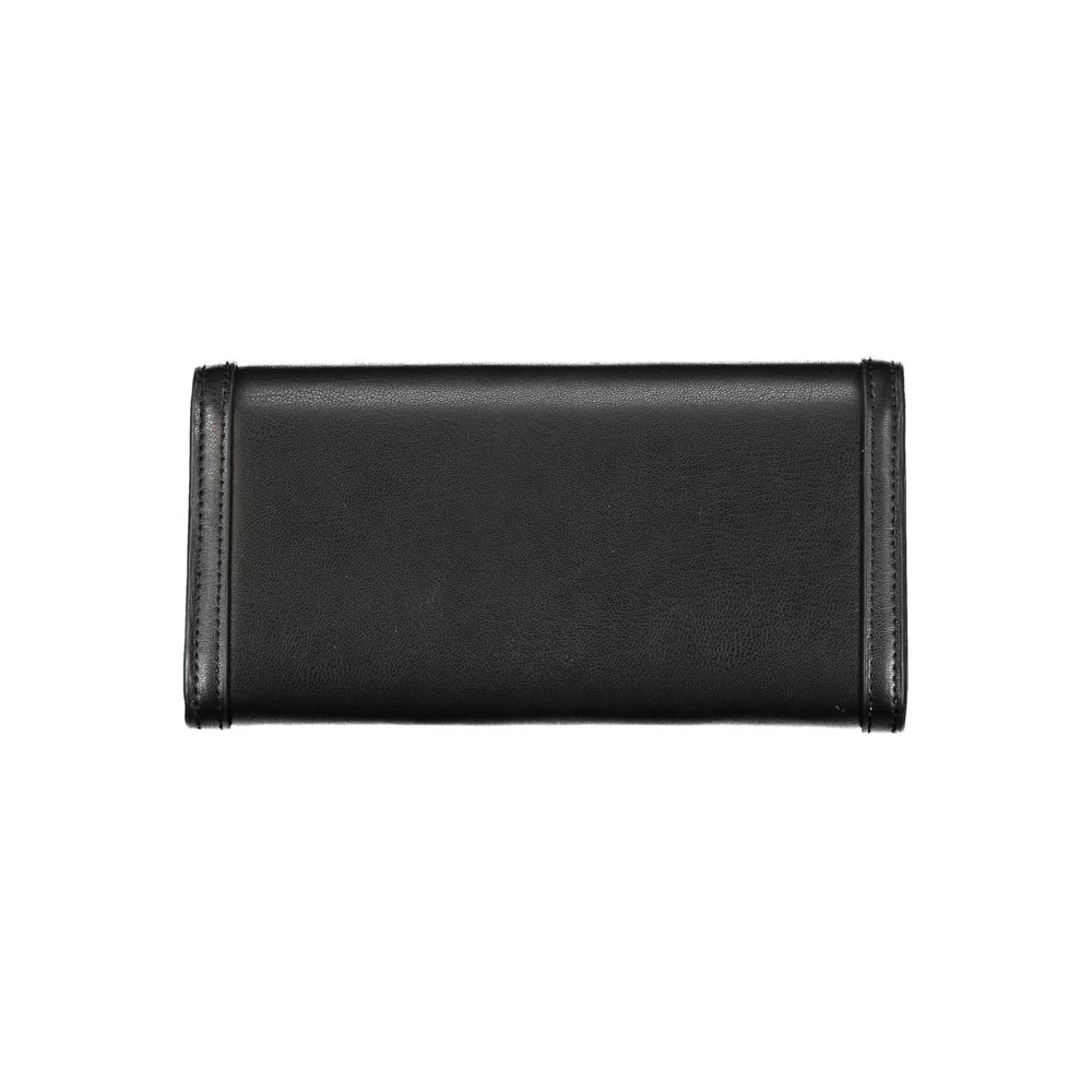 Fashionsarah.com Fashionsarah.com Tommy Hilfiger Elegant Black Dual-Compartment Wallet