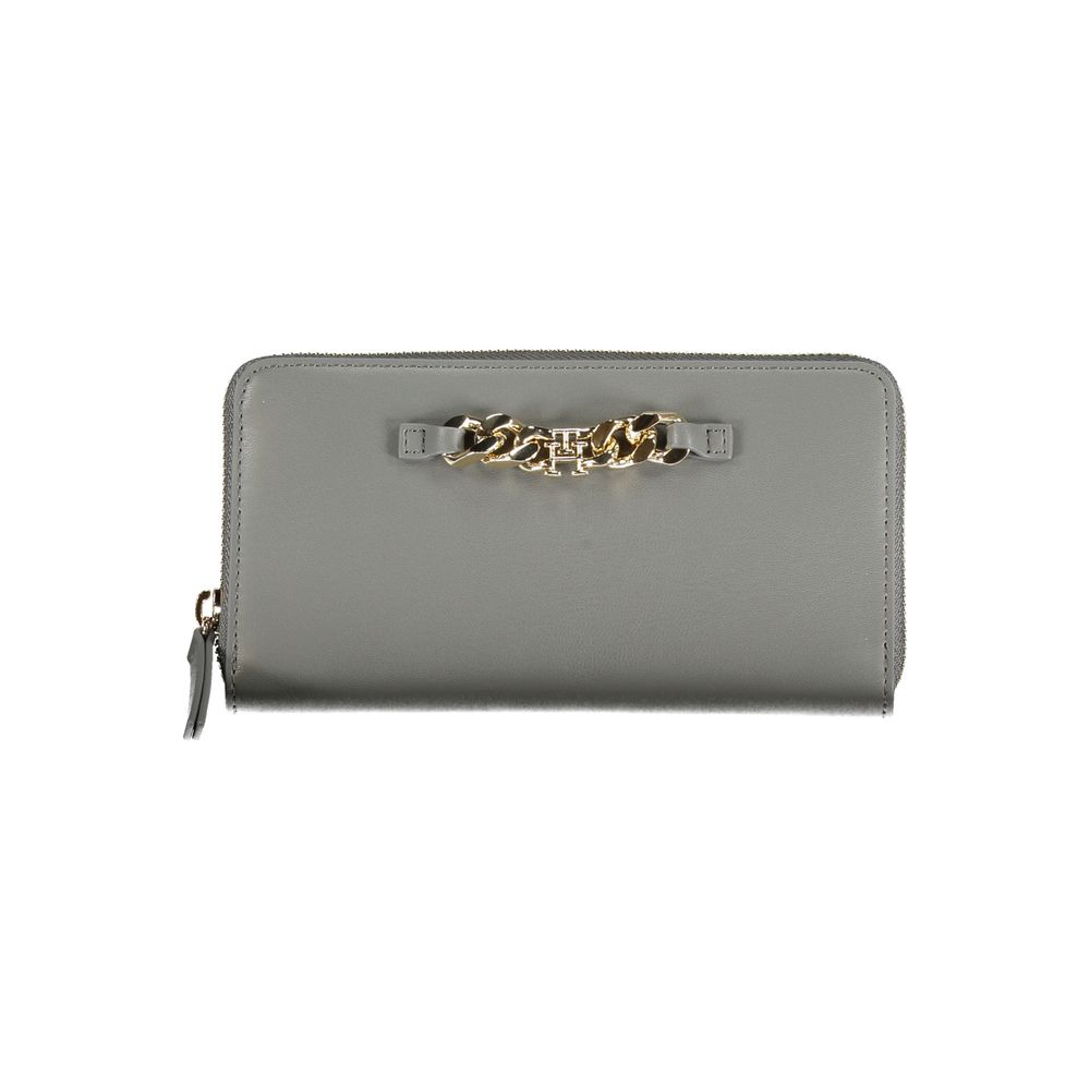 Fashionsarah.com Fashionsarah.com Tommy Hilfiger Chic Gray Polyethylene Compact Wallet