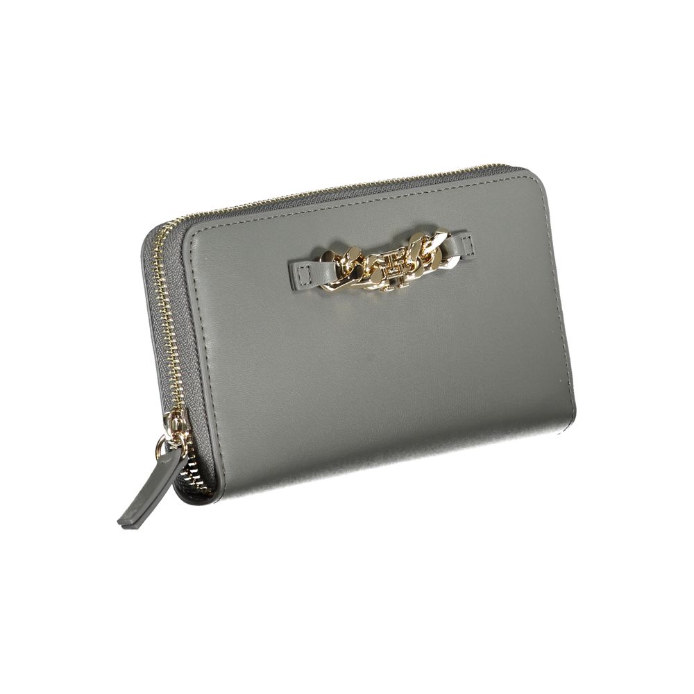 Fashionsarah.com Fashionsarah.com Tommy Hilfiger Chic Gray Polyethylene Compact Wallet