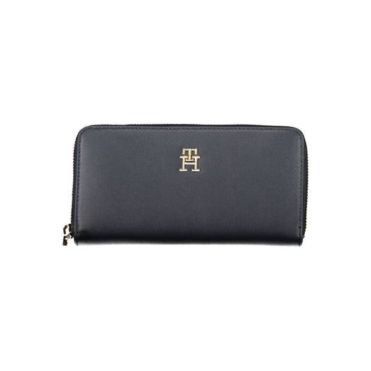 Fashionsarah.com Fashionsarah.com Tommy Hilfiger Chic Blue Organizer Wallet with Ample Space