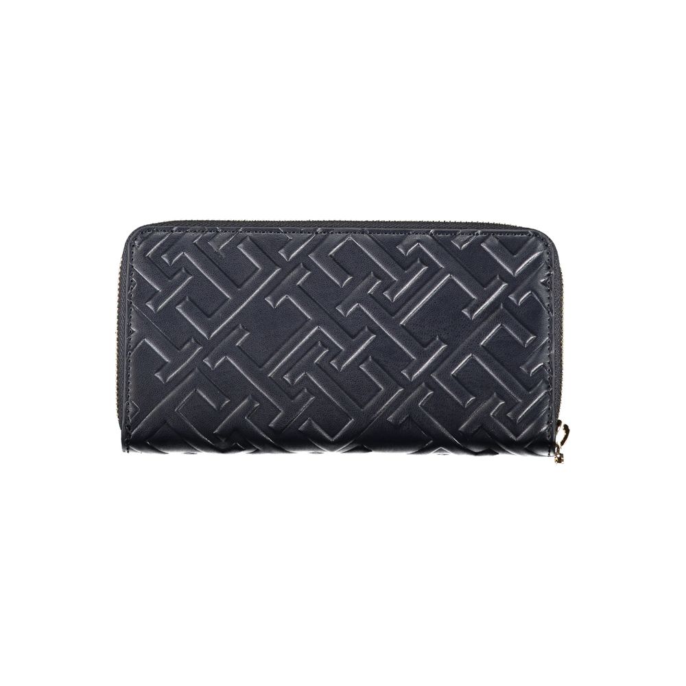 Fashionsarah.com Fashionsarah.com Tommy Hilfiger Elegant Blue Tri-Compartment Wallet