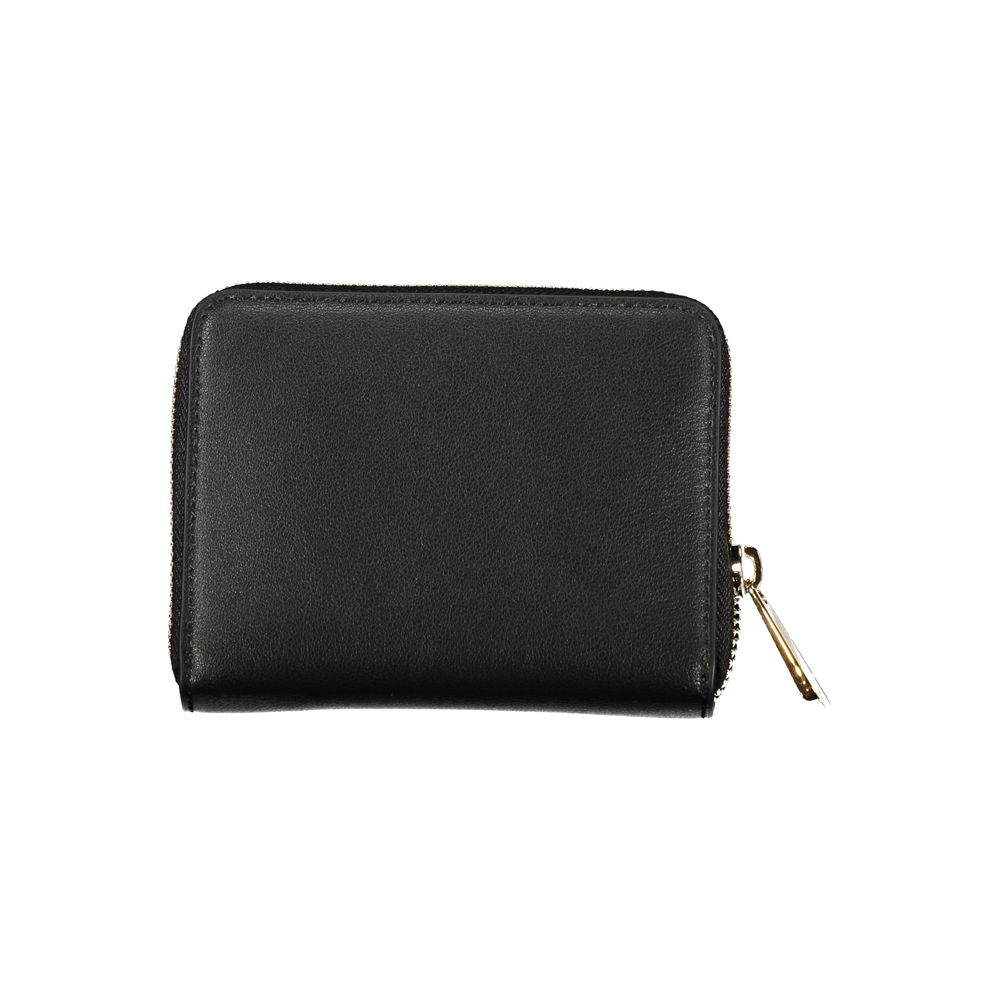 Fashionsarah.com Fashionsarah.com Tommy Hilfiger Elegant Black Multi-Compartment Wallet