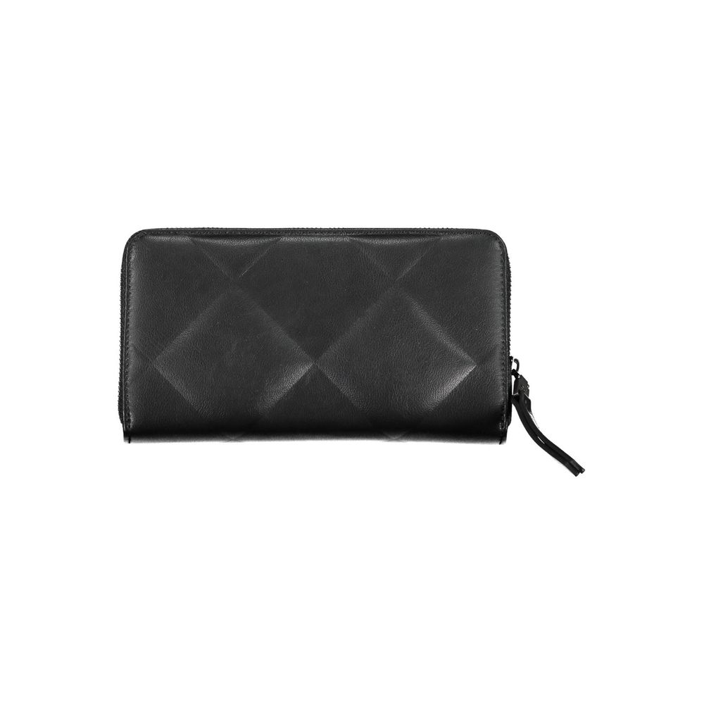 Fashionsarah.com Fashionsarah.com Calvin Klein Sleek Black RFID Blocking Wallet with Logo