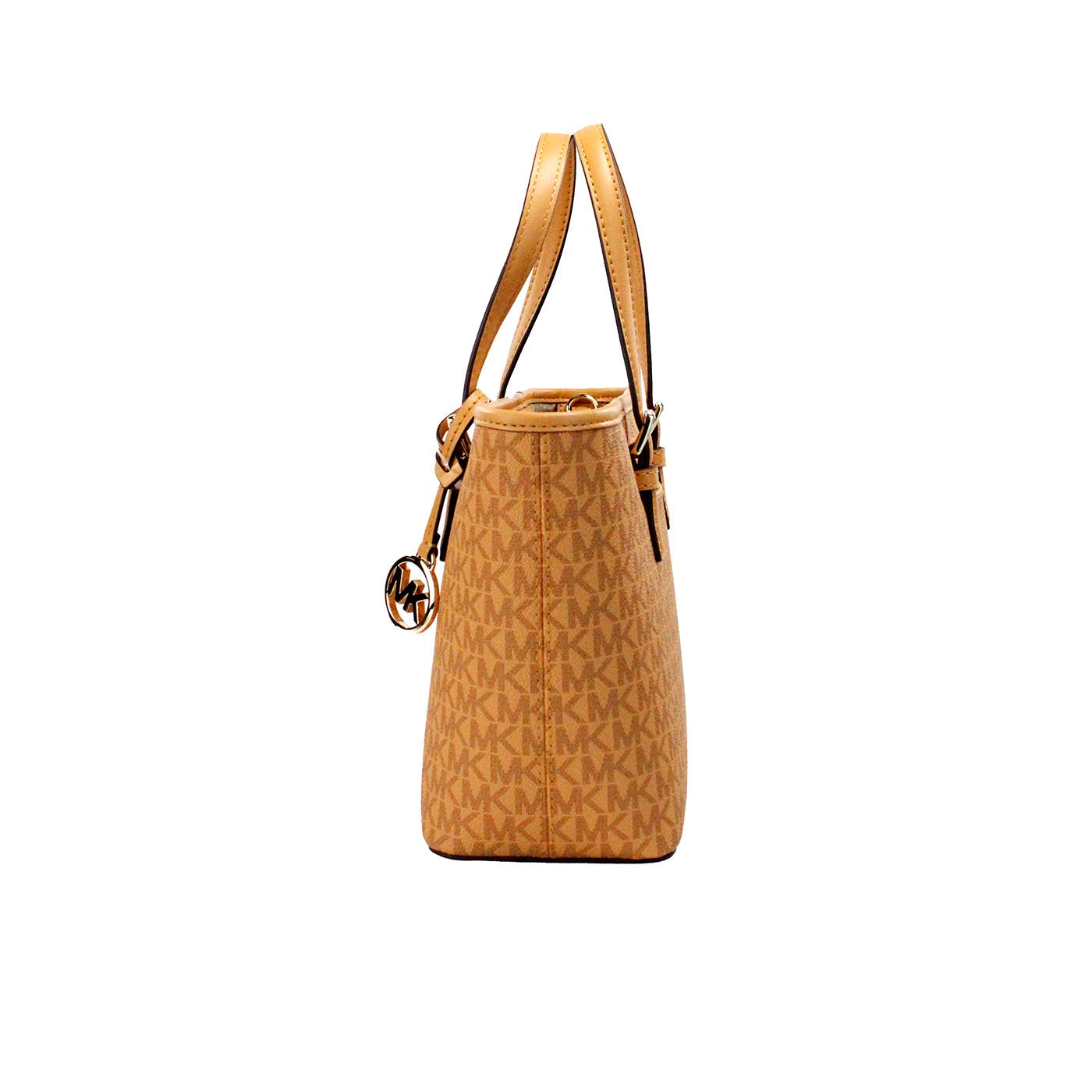 Michael Kors Jet Set Cider PVC Leather XS Carryall Top Zip Tote Bag | Fashionsarah.com