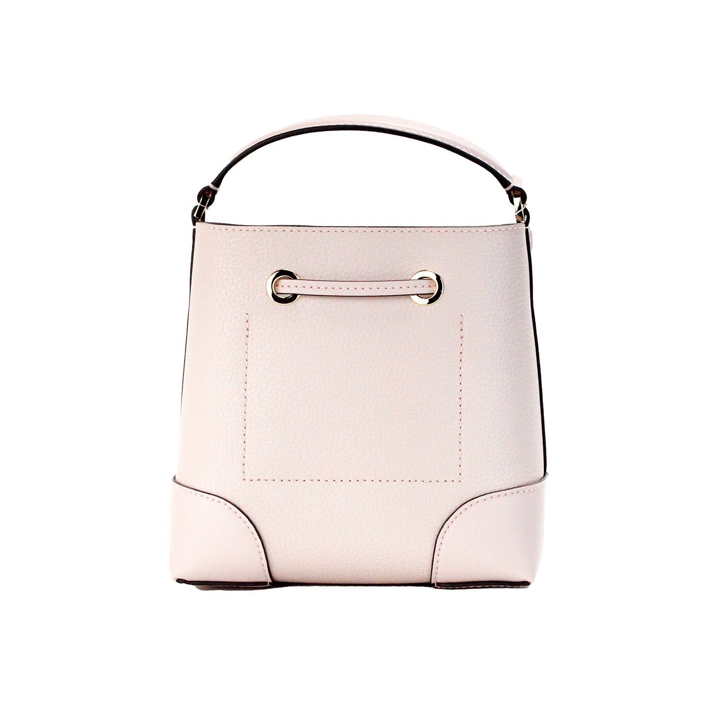 Michael Kors Mercer Small Powder Blush Pebble Leather Bucket Crossbody Bag | Fashionsarah.com