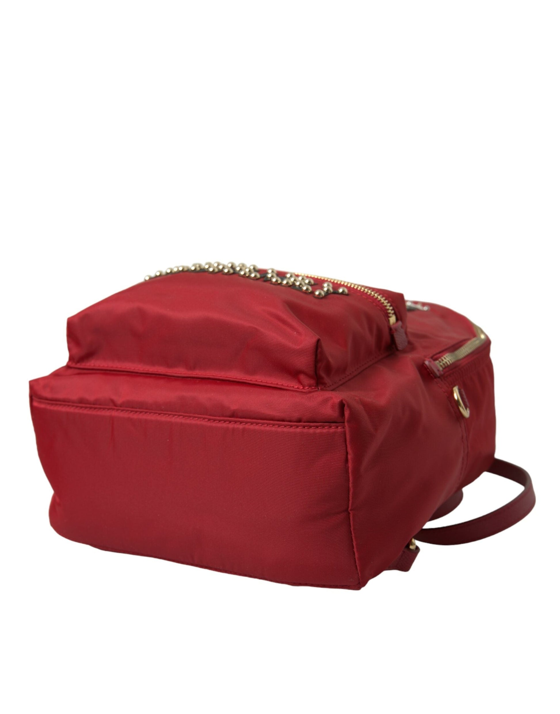 Dolce & Gabbana Red #DGFAMILY Embellished Backpack VULCANO Bag | Fashionsarah.com