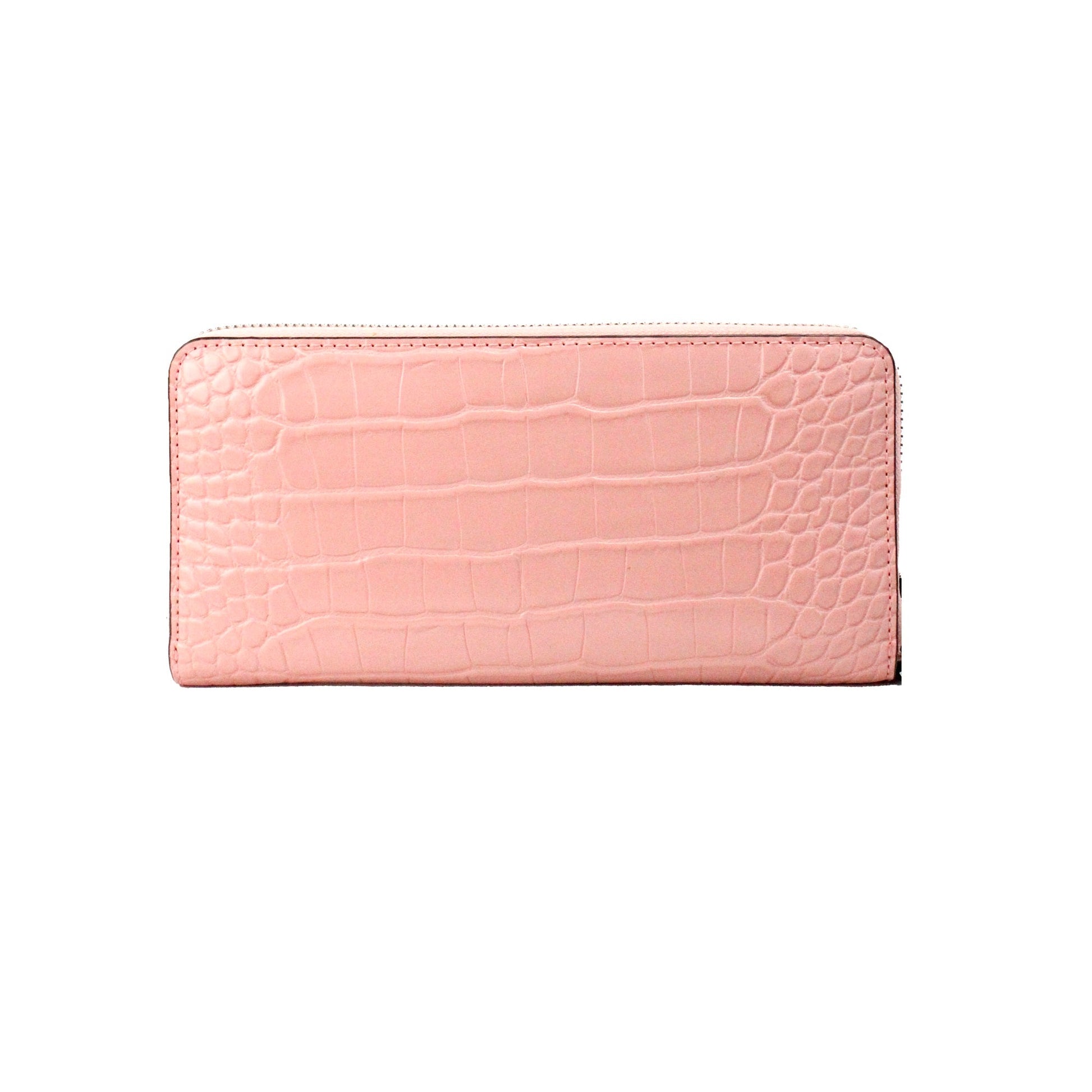 Michael Kors Jet Set Large Pink Animal Print Leather Continental Wrist Wallet | Fashionsarah.com