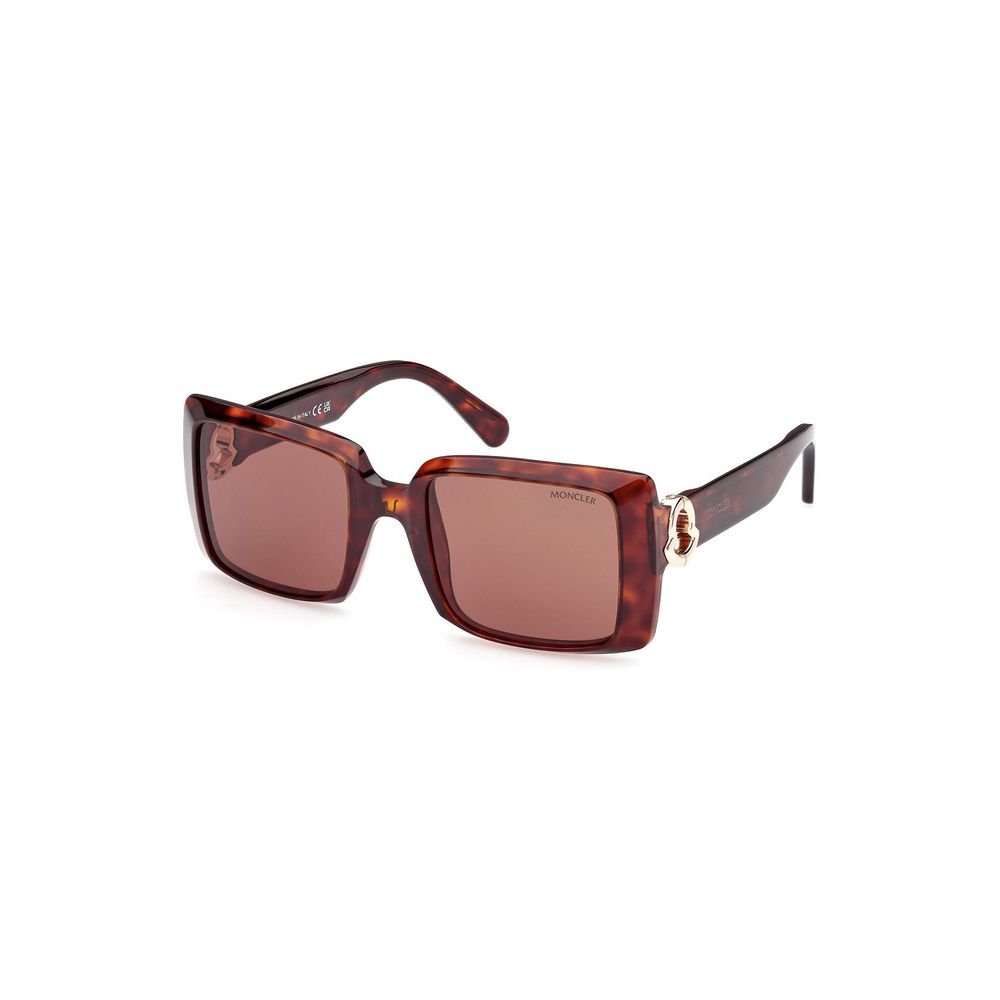 Moncler Brown PANTOGRAFATO Sunglasses | Fashionsarah.com