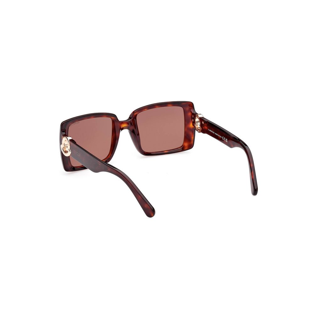 Moncler Brown PANTOGRAFATO Sunglasses | Fashionsarah.com