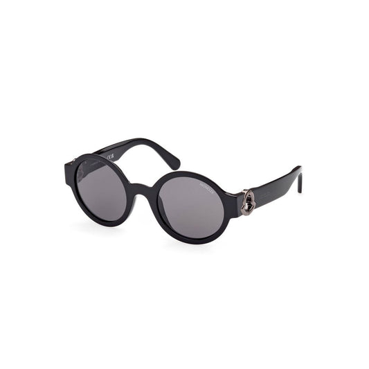 Moncler Black PANTOGRAFATO Sunglasses | Fashionsarah.com